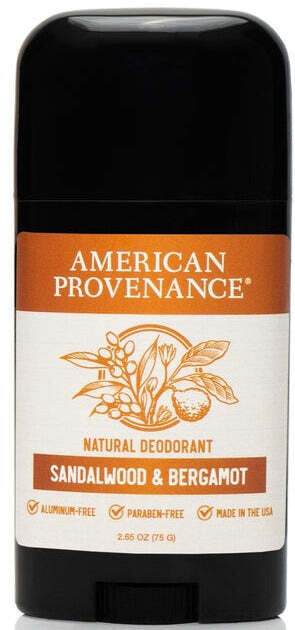 American Provenance Sandalwood &amp; Bergamot Deodorant