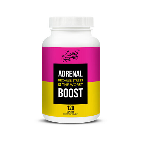 Lively Vitamin Adrenal Boost 120 Caps