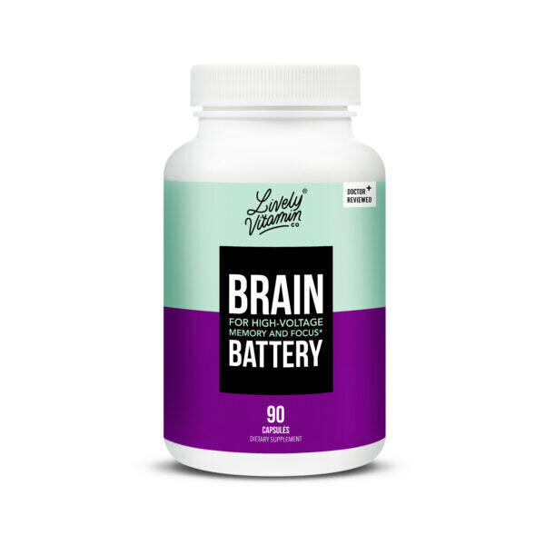 Lively Vitamin Brain Battery 90 Caps