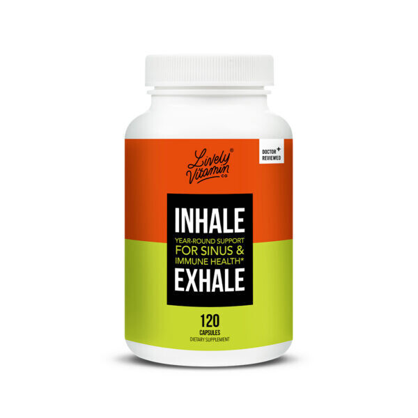 Lively Vitamin Inhale Exhale 120cap