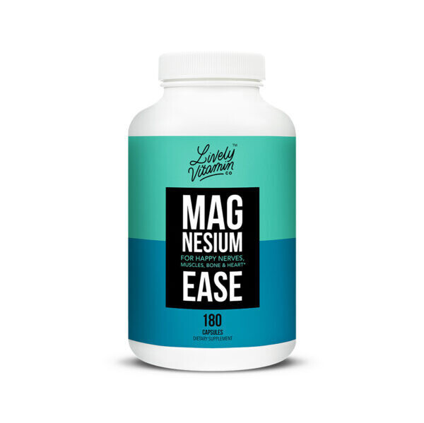 Lively Vitamin Magnesium Ease 180 Caps