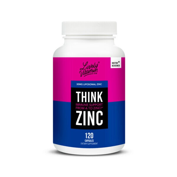 Lively Vitamin Think Zinc 120 Caps