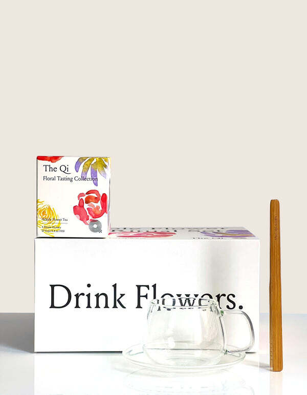 The Qi Daily Ritual Flower Tea Set