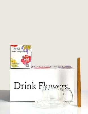 The Qi Daily Ritual Flower Tea Set