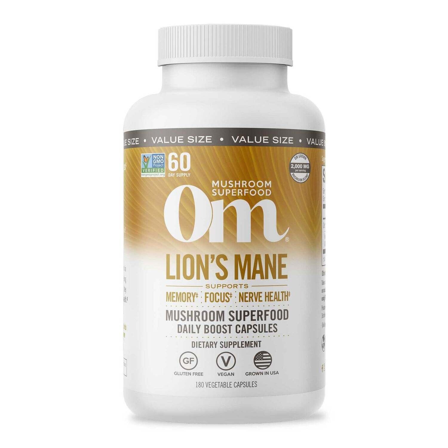 Om Mushroom Lions Mane 90cap