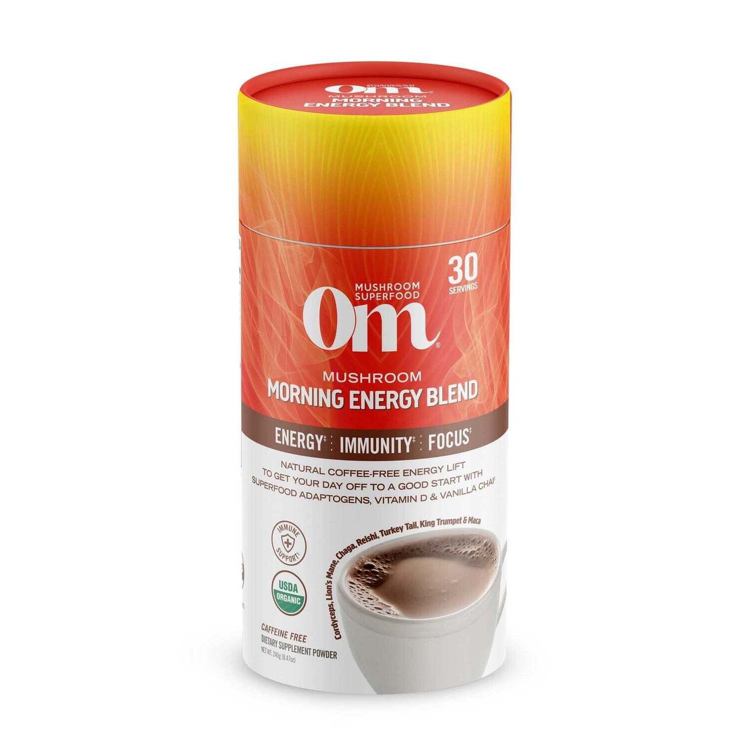 Om Mushroom Morning Energy Blend