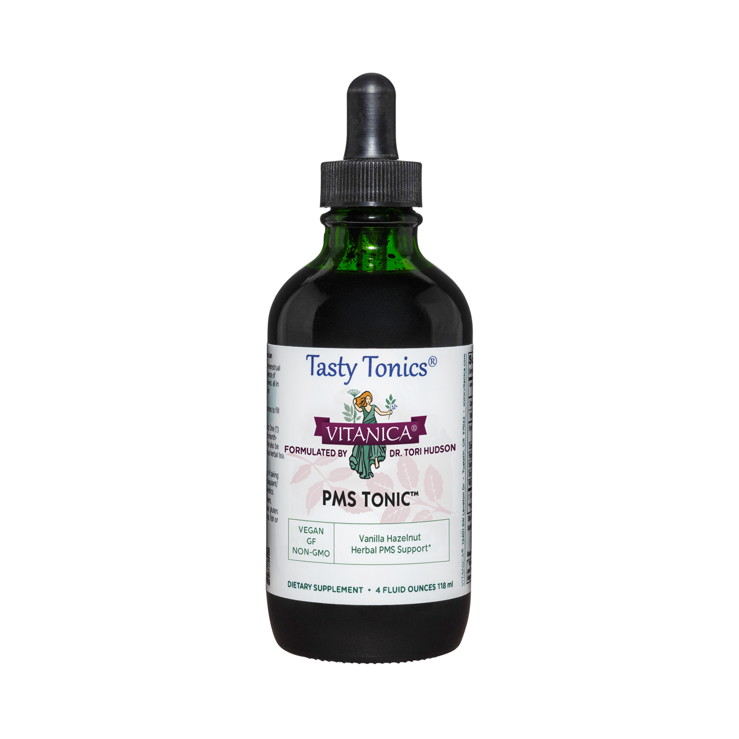Vitanica PMS Tonic Vanilla Hazelnut 4oz