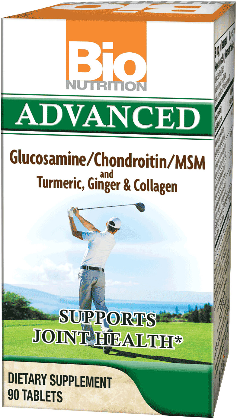 Bio Nutrition Advanced Glucosamine/chondroitin/MSM Joint Health 90 Tabs