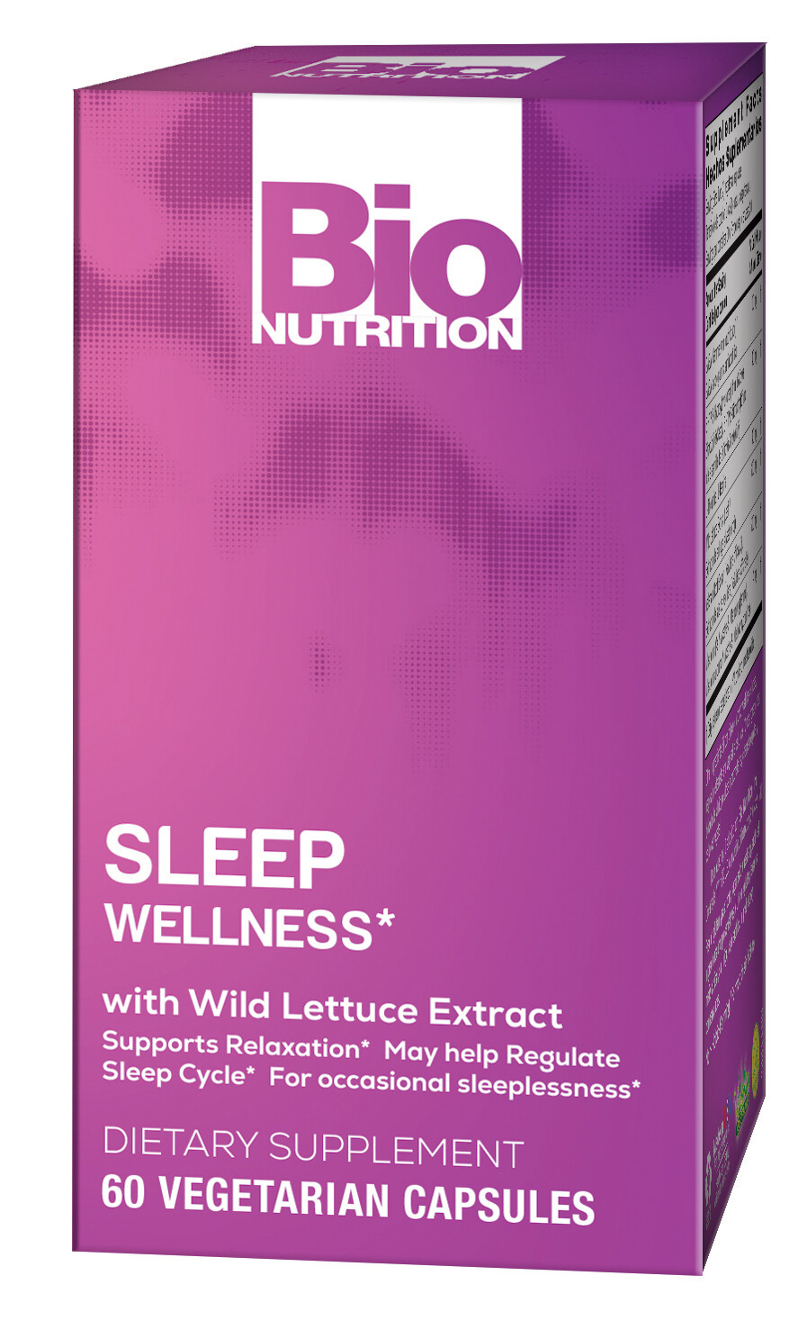 Bio Nutrition Sleep Wellness 60 Veg Caps