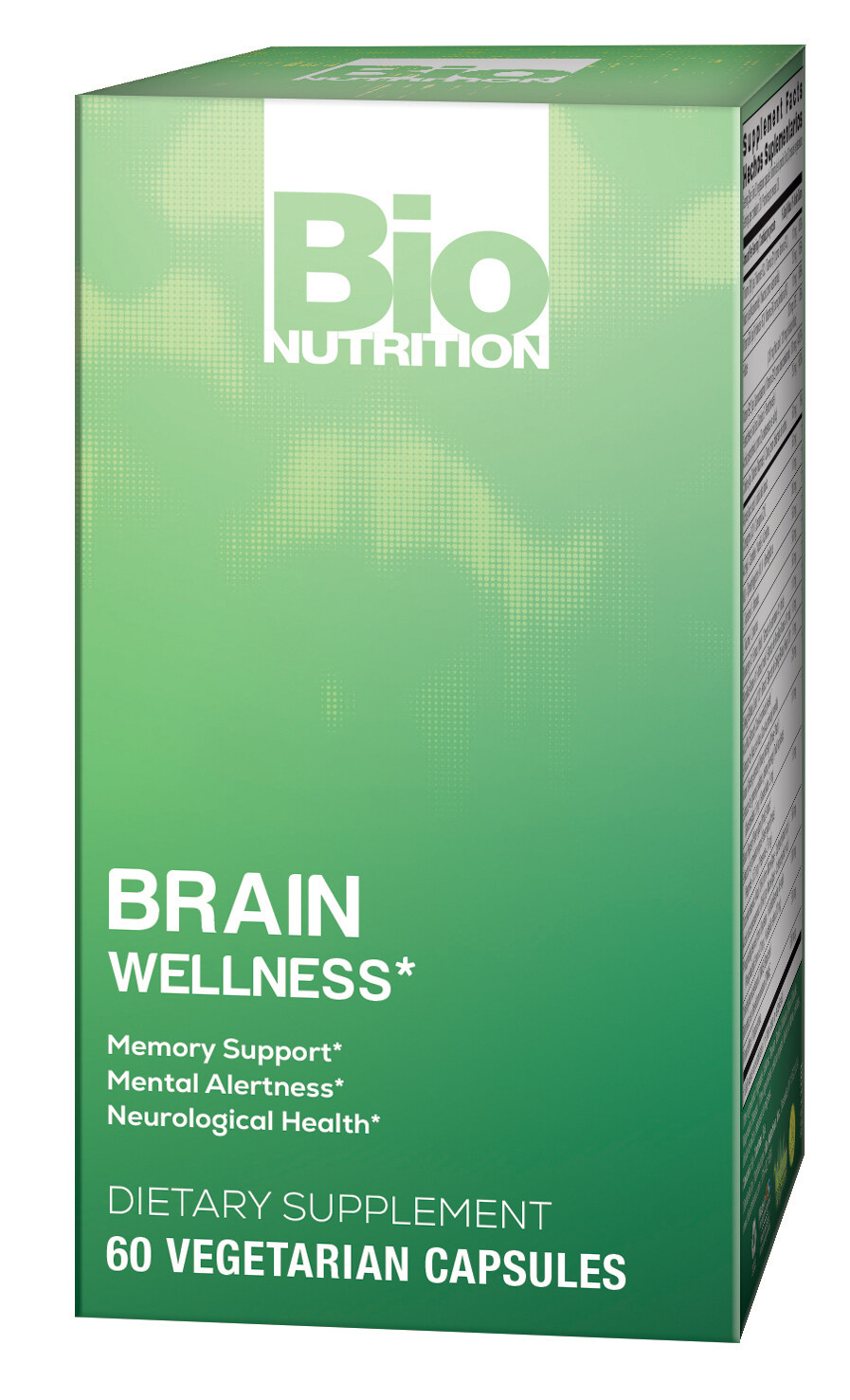 Bio Nutrition Brain Wellness 60 Veg Caps