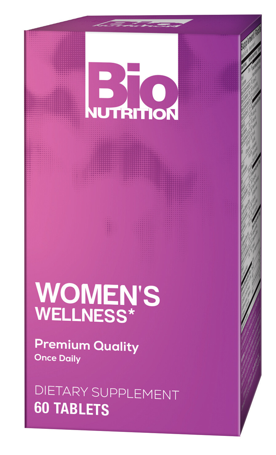 Bio Nutrition Womens Wellness Vitamins 60 Tabs