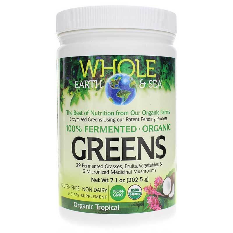Whole Earth and Sea Greens Tropical 7.1oz