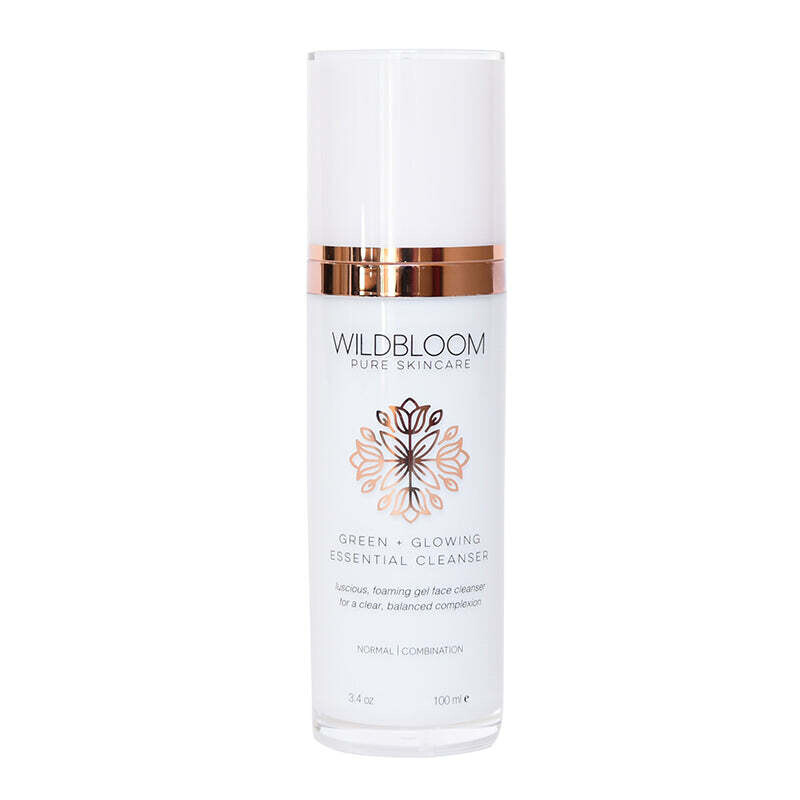 Wildbloom Skincare Green + Glowing Face Cleanser