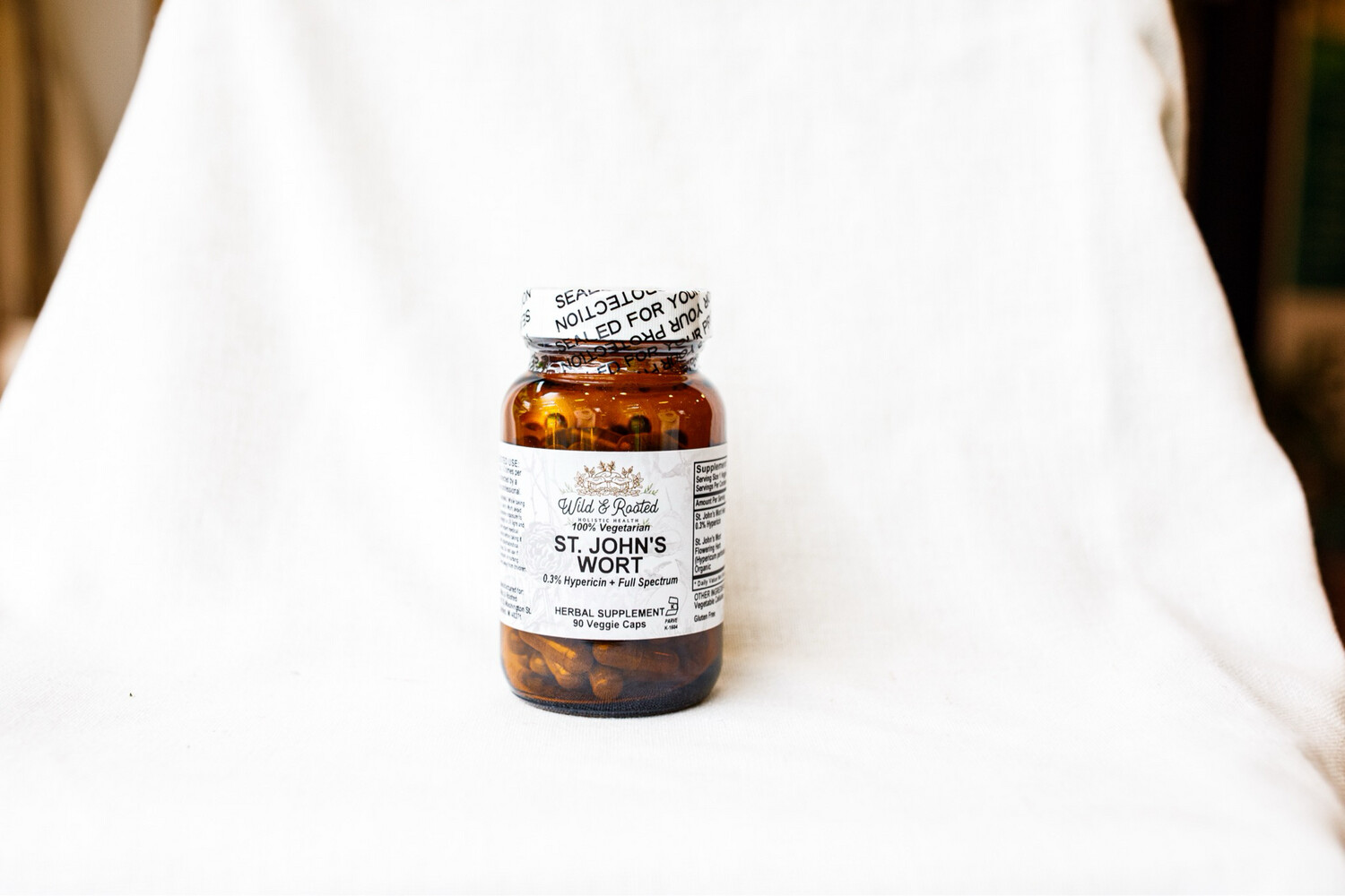 Wild + Rooted St Johns Wort 90cap