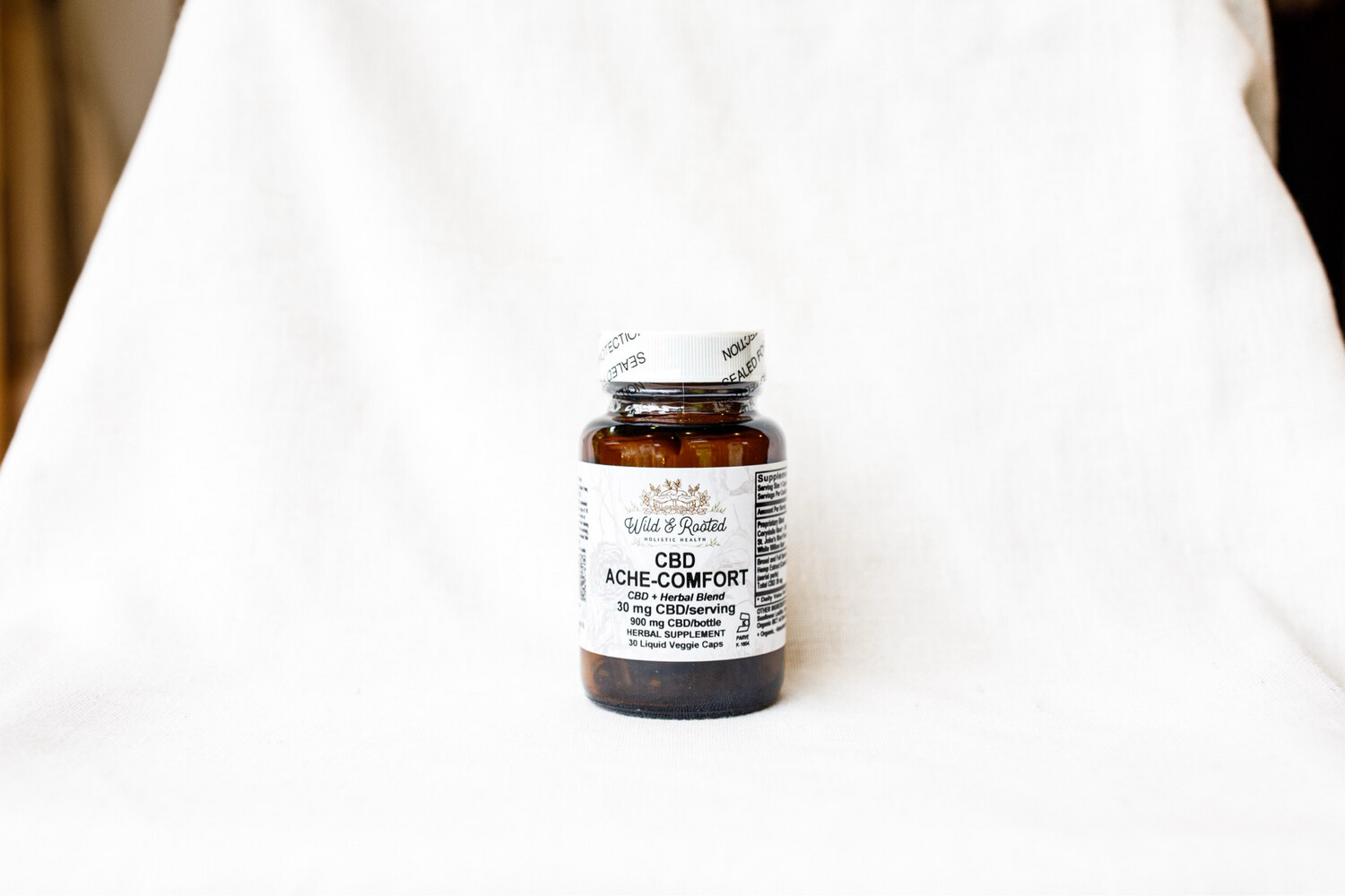 Wild + Rooted CBD Ache Comfort 900 Mg 30 Caps