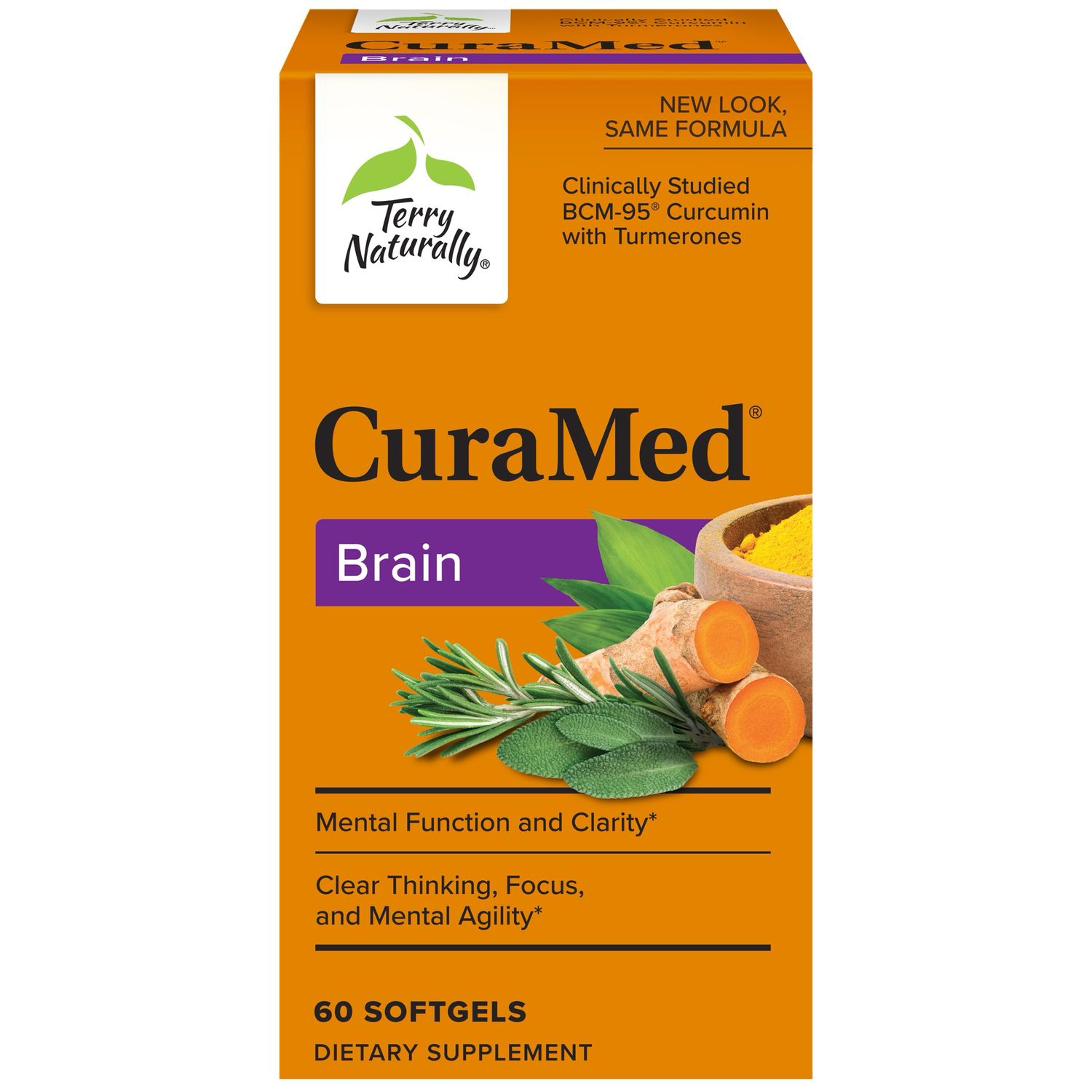 Terry Naturally Cura Med Brain 60sgel