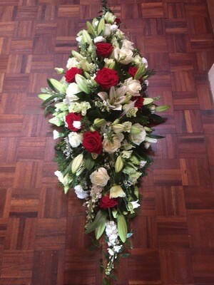 Spray of Mixed Flowers 117cm / 46"