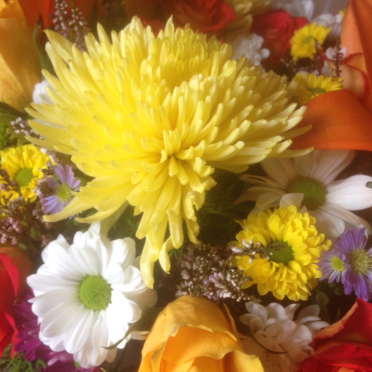 Presentation Bouquet Mixed Flowers Small