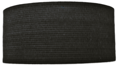 Glattes Gummiband 50 mm breit schwarz