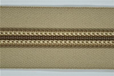 YKK Spiralreißverschluss 10 mm beige endlos Farbcode 573.