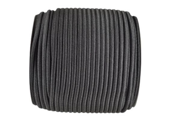 1 Meter Elastic-Kordel 3 mm Schwarz Farbe 580. 1 Meter Elastic-Kordel 3 mm Schwarz Farbe 580.