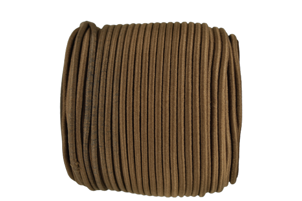1 Meter Elastic-Kordel 3 mm Braun Farbe 570. 1 Meter Elastic-Kordel 3 mm Braun Farbe 570.