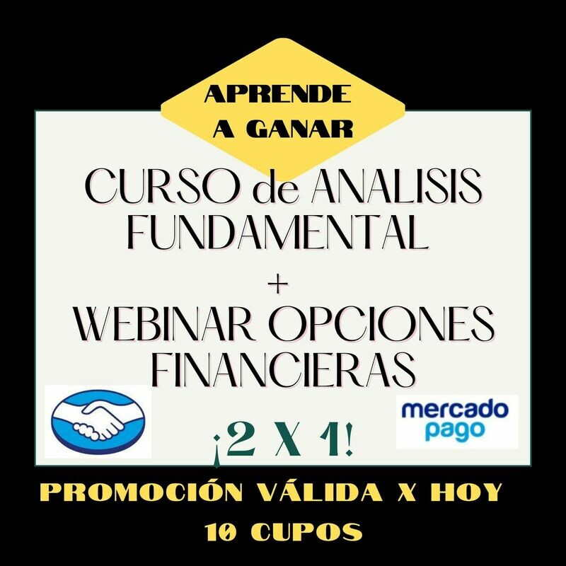 Curso de Analisis Fundamental + Webinar de Opciones Financieras