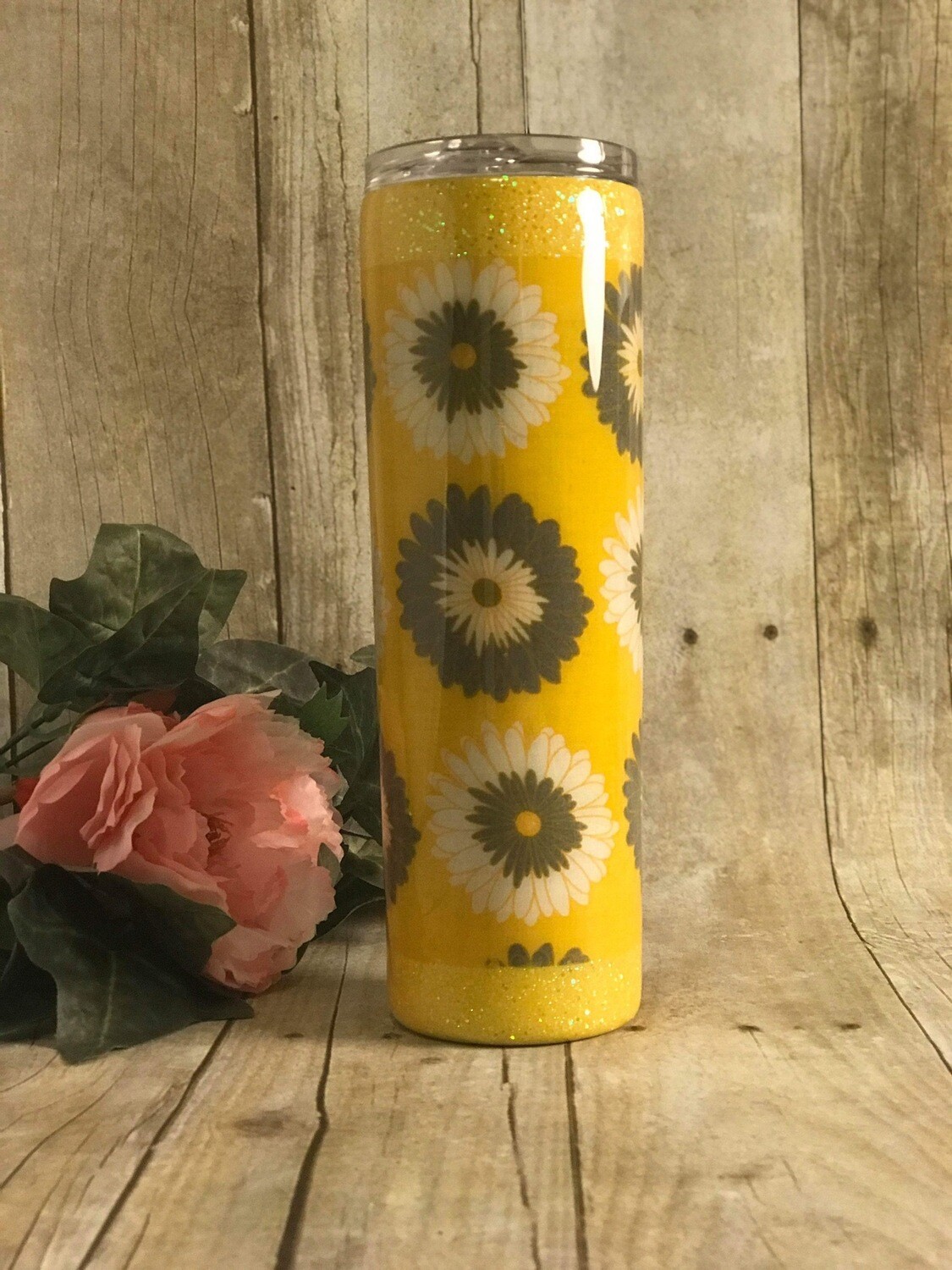 30oz Skinny Flower Tumbler