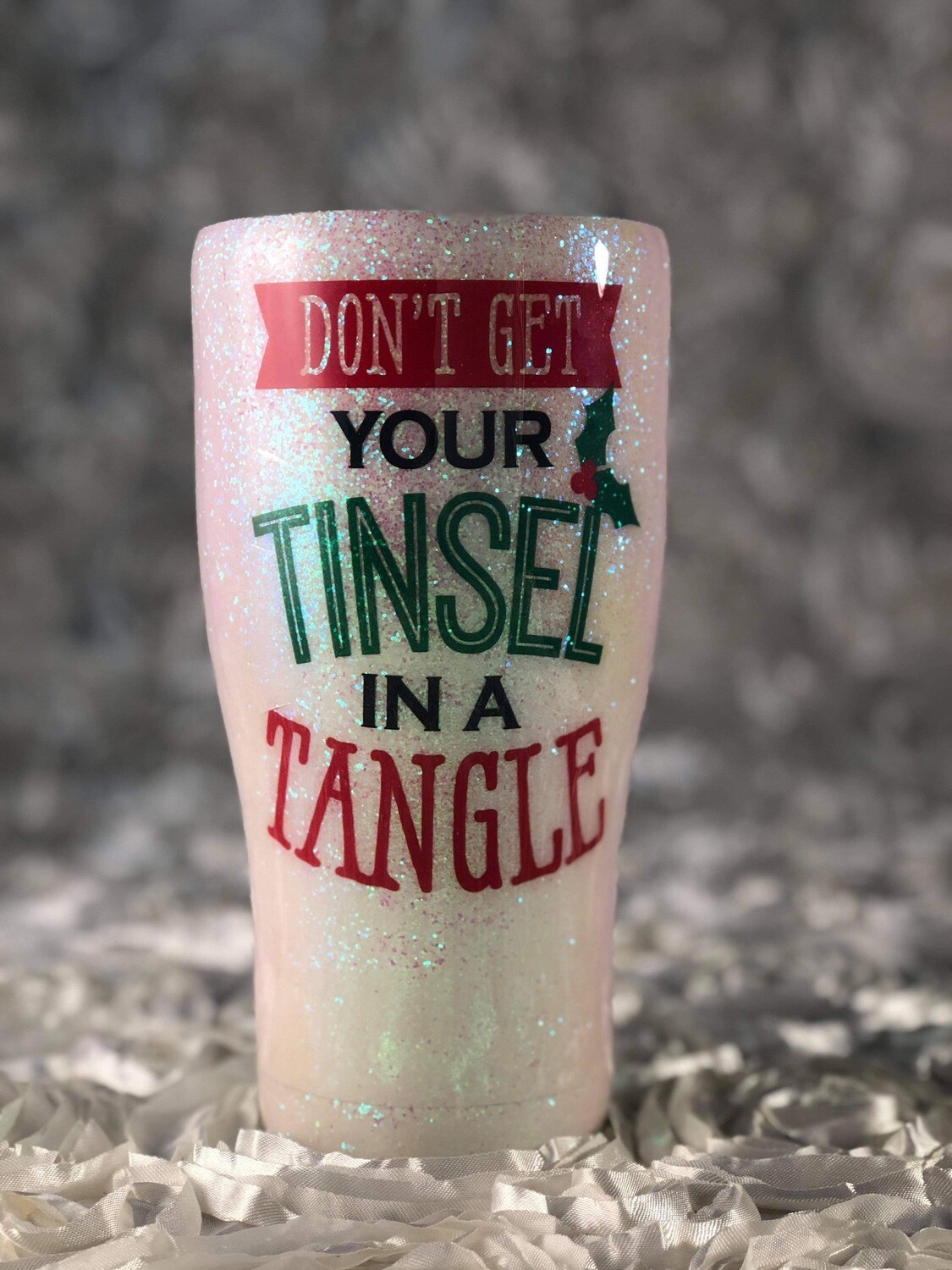 30oz Modern Curve Tinsel Tumbler