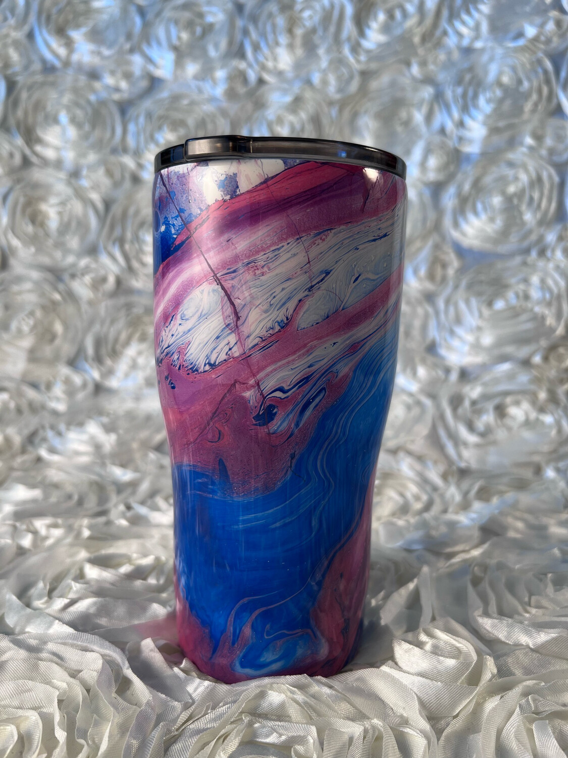 20oz Blue &amp; Pink Hydrodip Tumbler (LJ)