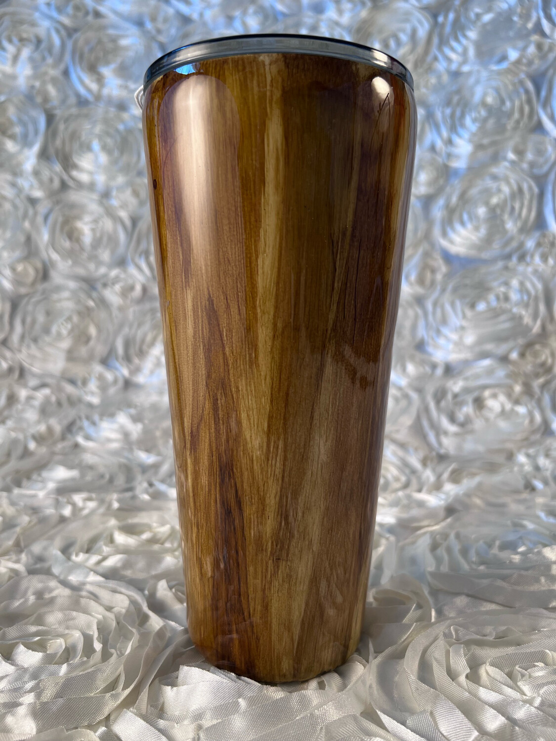 32oz Slender Wood Grain Tumbler