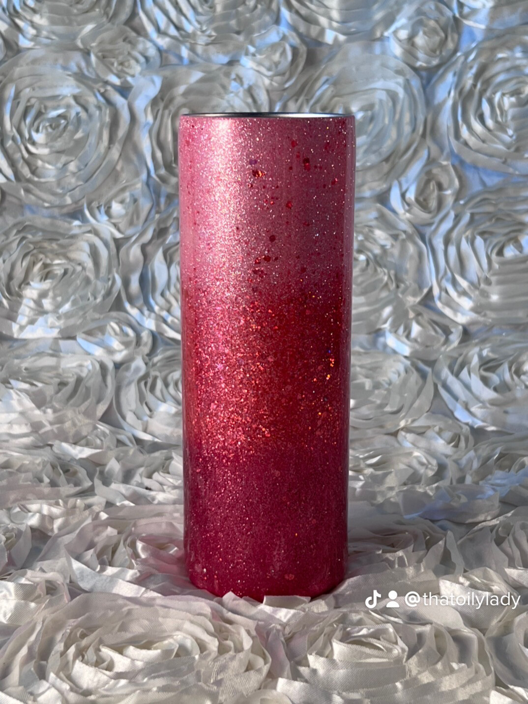 20oz Skinny	ombré Pinks Tumbler