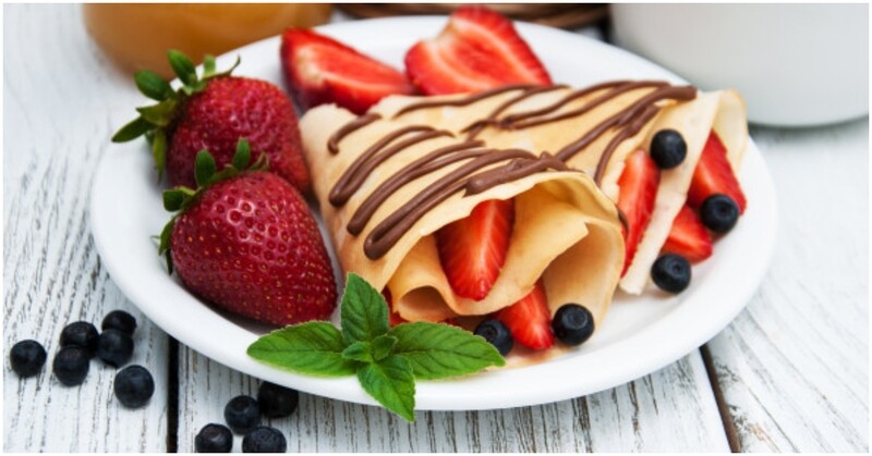 CREPE DE 3 FRUTAS DE TEMPORADA