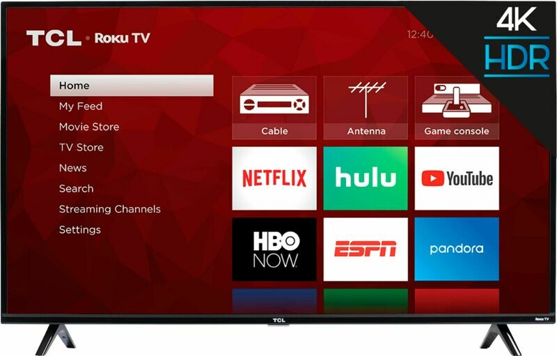 50&quot; Class - LED - 4 Series - 2160p - Smart - 4K UHD TV with HDR - Roku TV