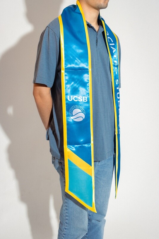 The Inoue Brothers Large Blushed Stole ライトブルー |The