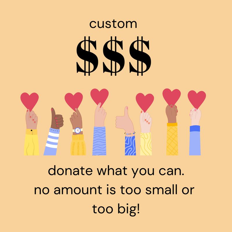 Custom Food Bank Donation