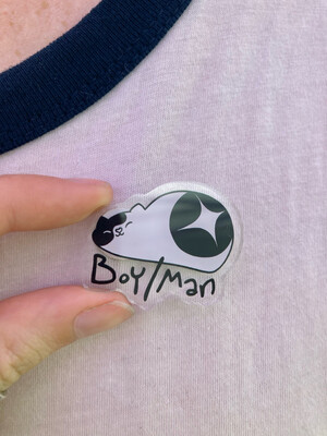 Boy/Man Magnet Pin