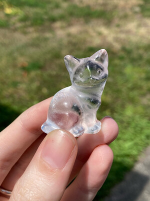 Ghost Kitty Crystal