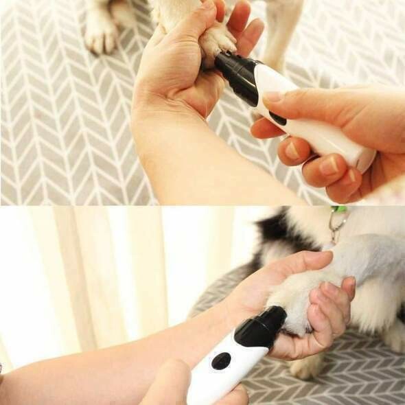 Dogify Premium Rechargeable Painless Pet&#39;s Nail Grinder (Upgraded Version)