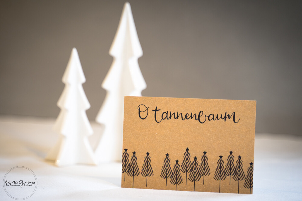 Postkarte o tannenbaum (A6)