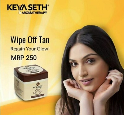 Keya Seth Aromatherapy, Oxy De-Tan Pack Improves Skin Tone and Texture (50 GR)