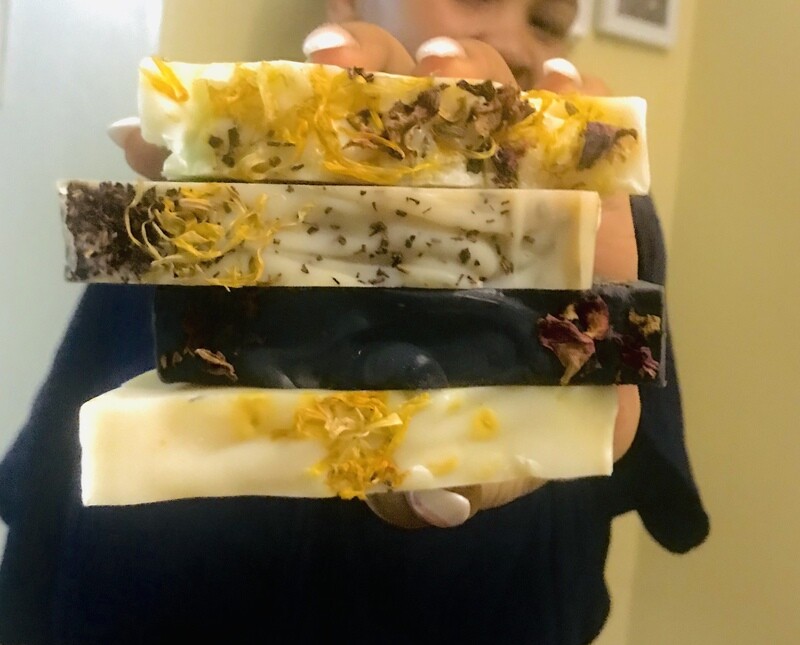 BB Organic Skincare Luxury soap collection