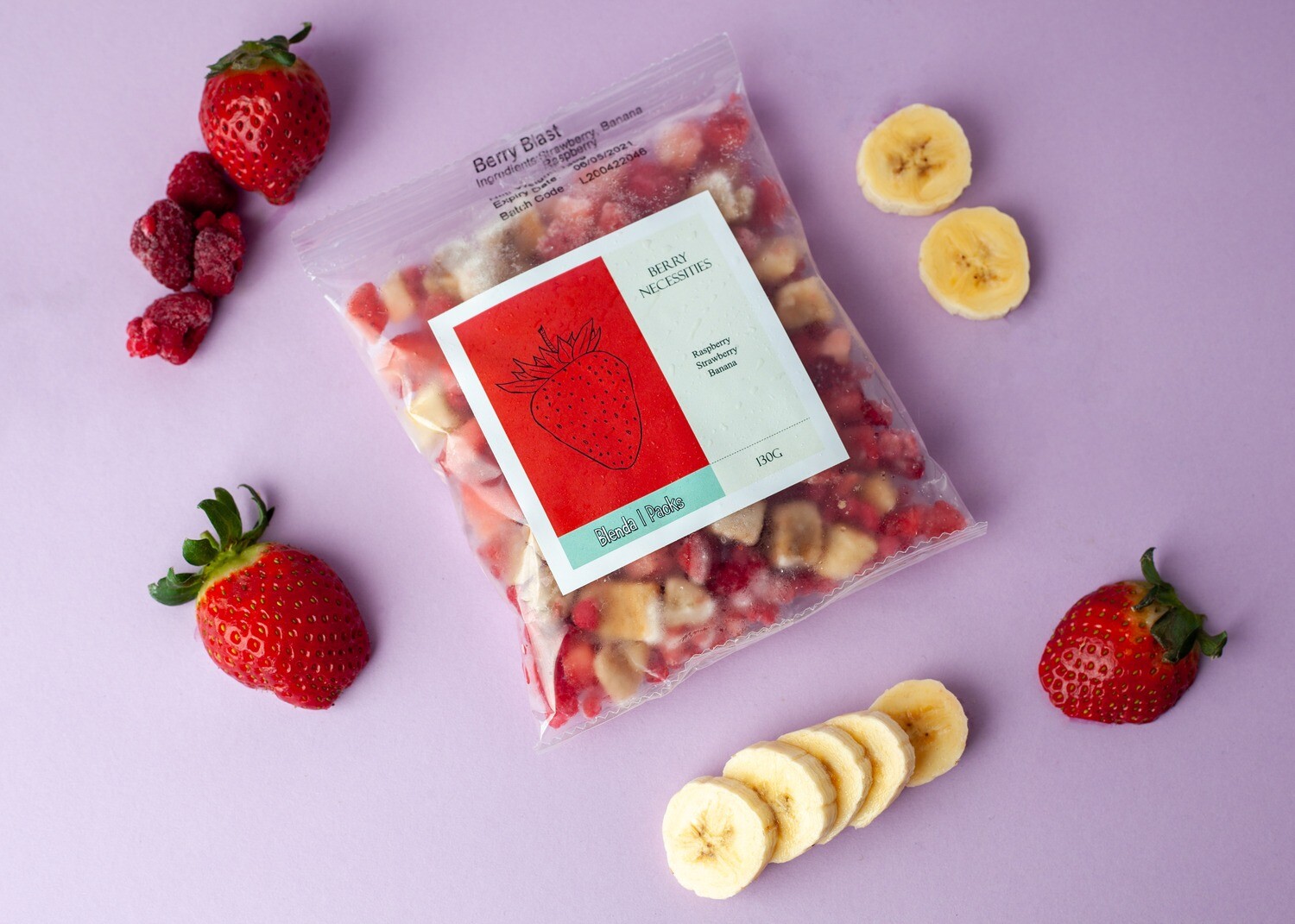 'Berry Necessities' Frozen Smoothie Pack