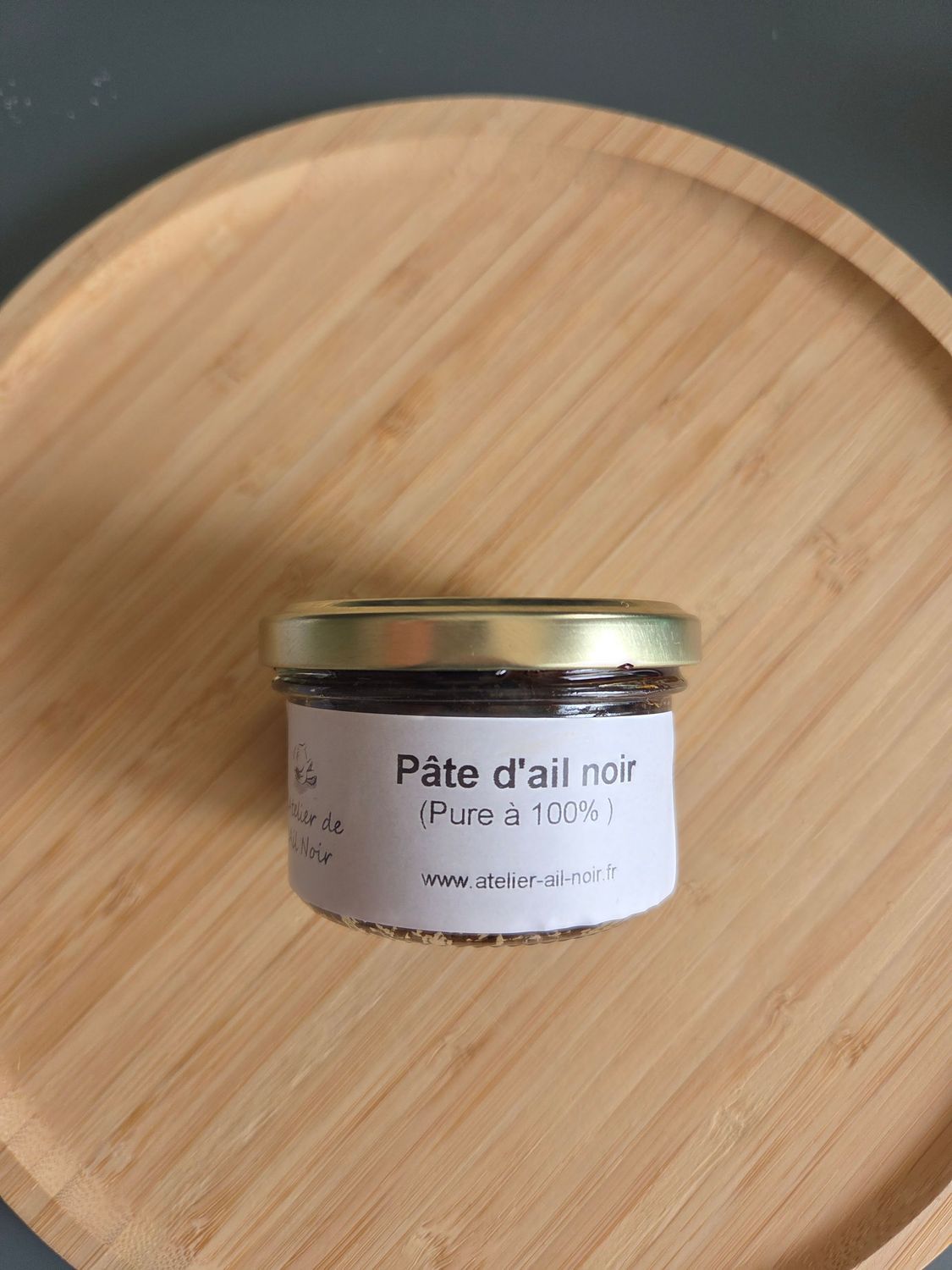 Pâte d'ail noir au naturel issu d'ail blanc 100gr