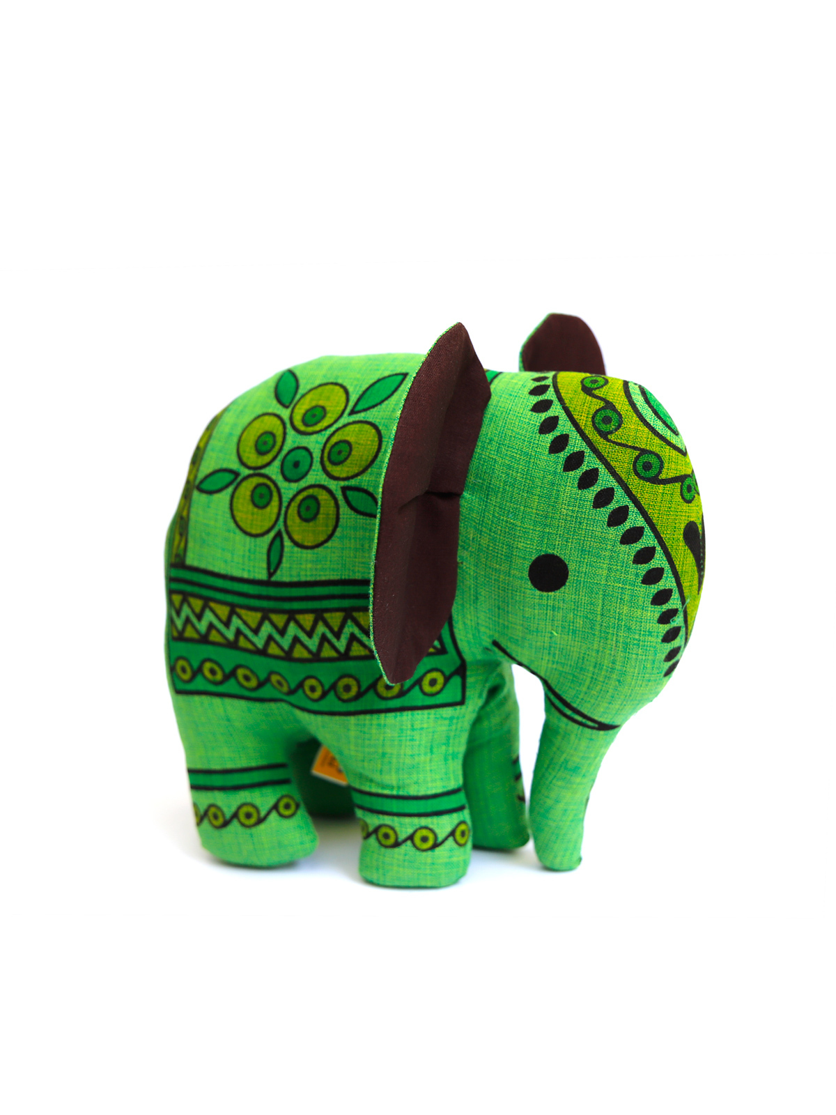 green elephant teddy