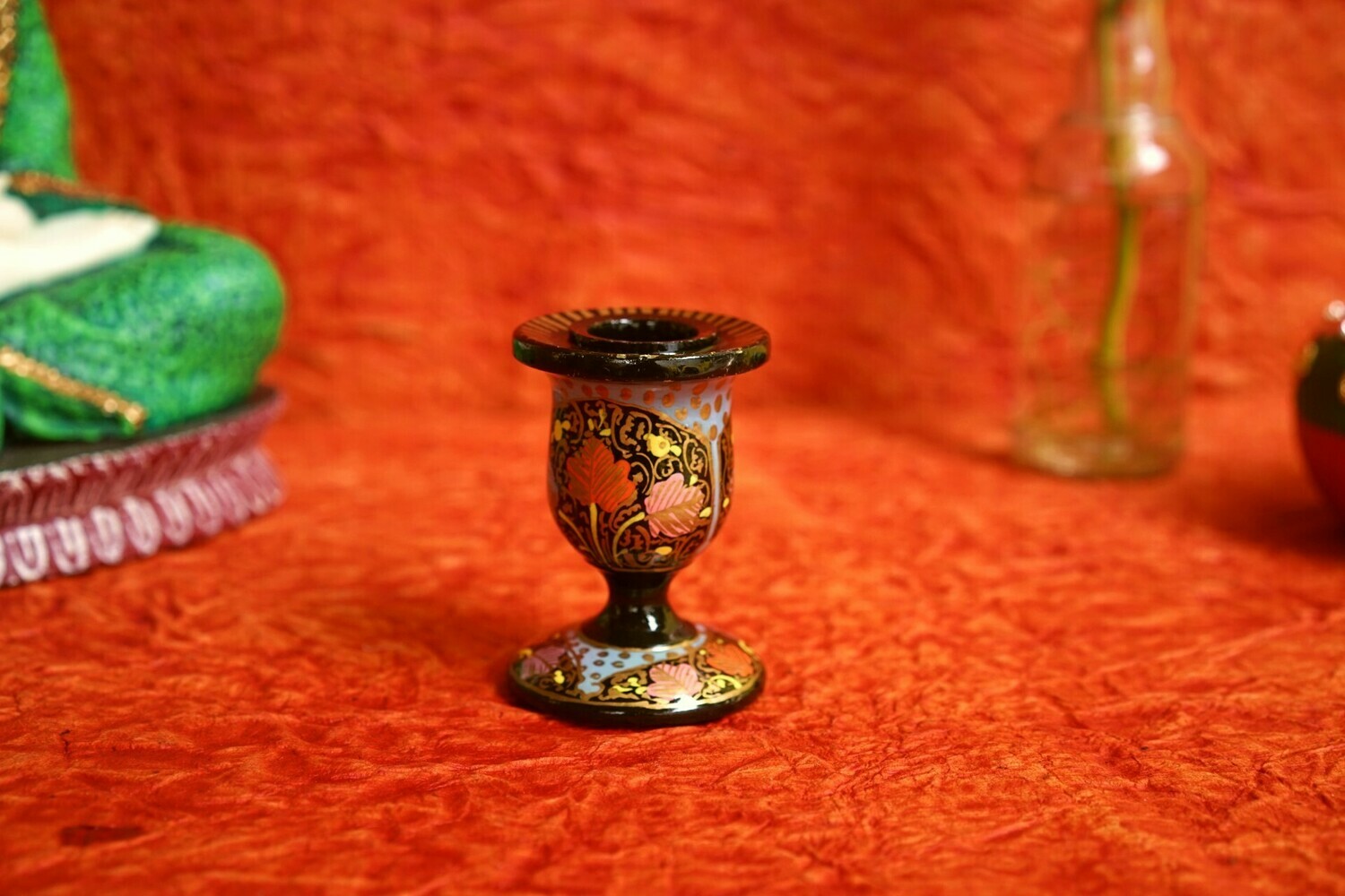 Kashmiri Beautiful Decorative Candle Stand Assorted Colours