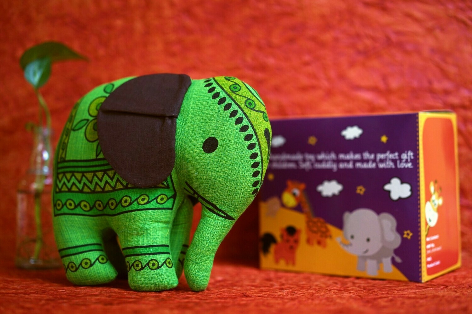 Green Elephant Toy