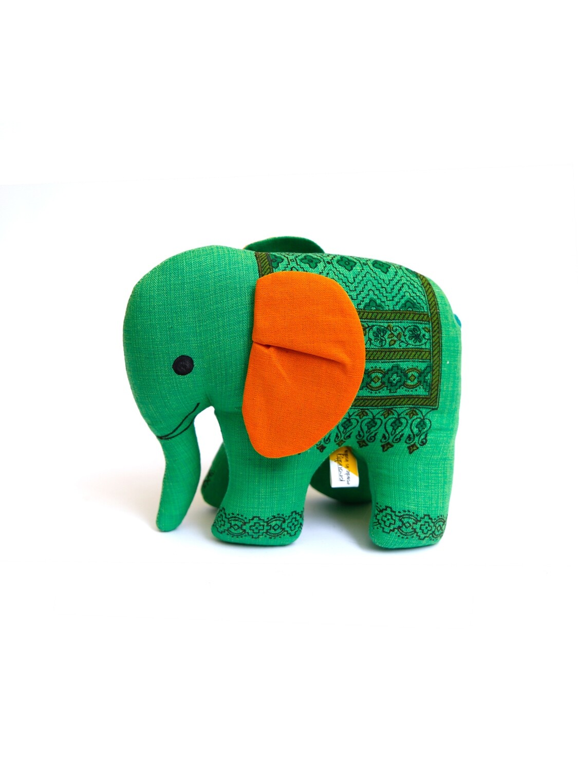 green elephant plush