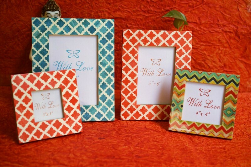 Resin Rectangle Square Photo Frame