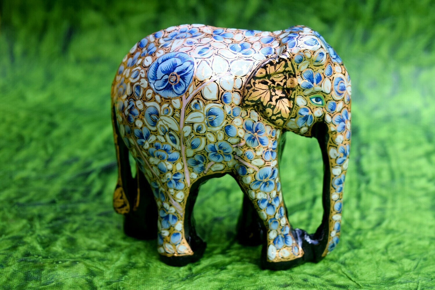 Kashmiri Paper Mache Elephant 5X Kashmiri Paper Mache Elephant 5X